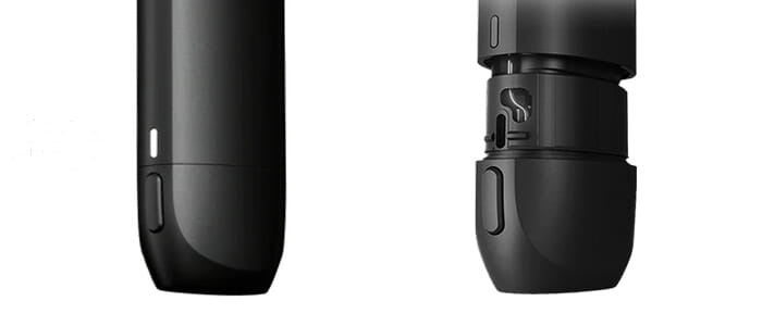 Bouton de commande Vuse Pro One et notice batterie